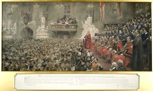 I volontari imperiali della città nella Guildhall, Londra da John Henry Frederick Bacon