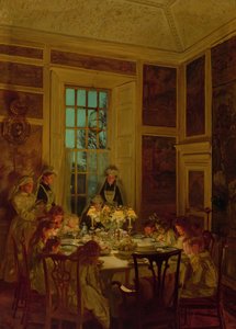 Il compleanno della nonna, 1893 da John Henry Lorimer