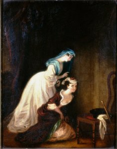 Gli ascoltatori, c.1835-47 da John Henry Mole