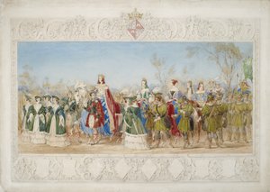 Jane Georgiana, Lady Seymour, Regina della Bellezza da John Henry Nixon