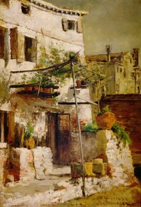 Una scena veneziana, 1877 da John Henry Twachtman