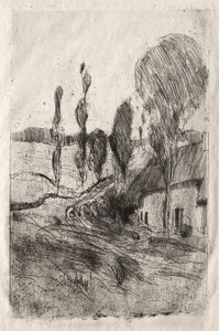 Paesaggio francese, ca. 1884-89 da John Henry Twachtman