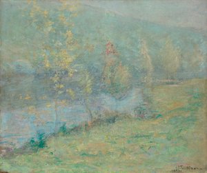 Mattina nebbiosa di maggio, 1899 da John Henry Twachtman