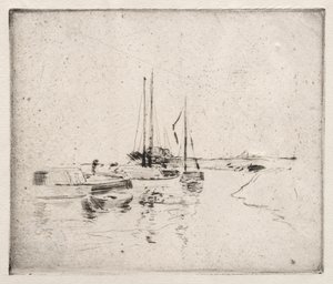 Vicino a Dordrecht da John Henry Twachtman