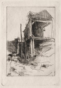 Vecchio mulino, Branchville, Connecticut da John Henry Twachtman