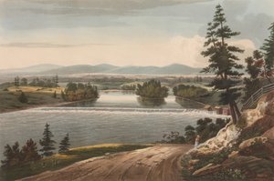 Veduta vicino a Sandy Hill n. 7 del Portfolio del fiume Hudson da John Hill
