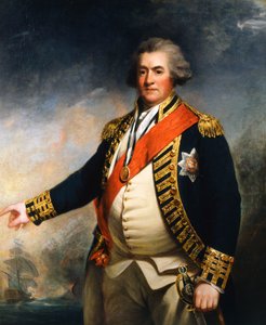 Ammiraglio Lord Duncan, comandante navale britannico del XVIII secolo da John Hoppner