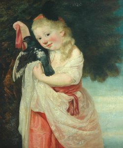 Ragazza con un uccello