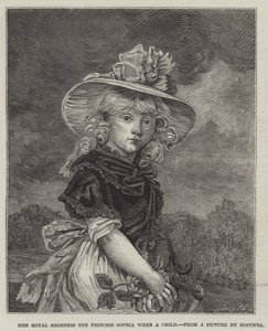 Sua Altezza Reale la Principessa Sofia da bambina da John Hoppner