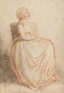 Studio di una donna seduta