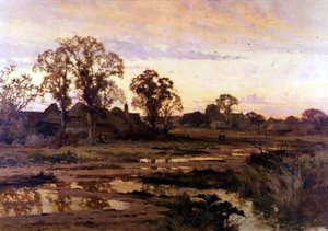 Fine di una giornata piovosa da John Horace Hooper
