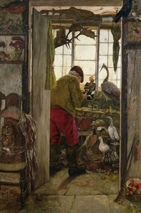 Il tassidermista di Chadderton da John Houghton Hague