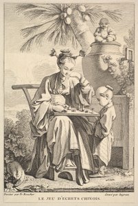 Il Gioco degli Scacchi Cinesi, 1741-63 da John Ingram