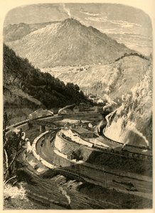 Mauch Chunk e Mount Pisgah, 1872