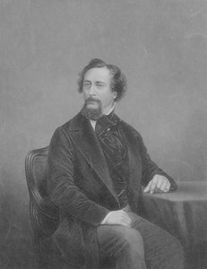 Charles John Huffam Dickens (1812-70) da John Jabez Edwin Paisley Mayall