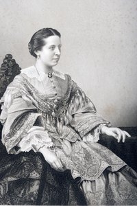 Clara Novello (1818-1908) incisa da D.J. Pound da una fotografia, da 
