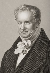 Friedrich Heinrich Alexander Humboldt, inciso da D.J. Pound da una fotografia, da The Drawing-Room of Eminent Personages, Volume 2, pubblicato a Londra, 1860