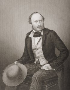 S.A.R. il Principe Alberto (1819-61) Principe Consorte di Gran Bretagna e Irlanda, inciso da D.J. Pound da una fotografia, da 