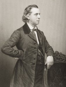 Henry Ward Beecher (1813-1887) inciso da D.J. Pound da una fotografia, da 
