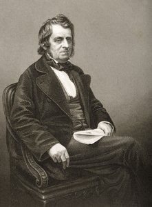 John Arthur Roebuck (1801-79) inciso da D.J. Pound da una fotografia, da 