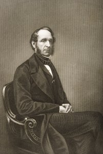 Robert Grosvenor (1801-93) inciso da D.J. Pound da una fotografia, da 
