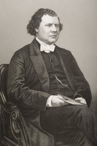 William Morley Punshon (1824-81) inciso da D.J. Pound da una fotografia, da 