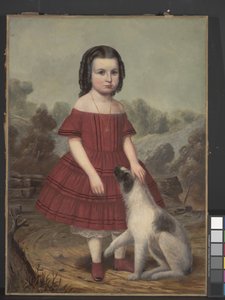 Ritratto di Alice Lyons, circa 1855 da John Jacob Hegler