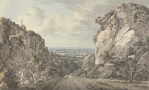 La Strada per East Grinstead da John James Barralet