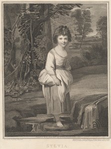 Lady Gertrude Fitzpatrick come Silvia da John Jones