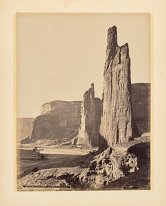 Capi del canyon, Canyon de Chelly, Arizona da John K. Hillers