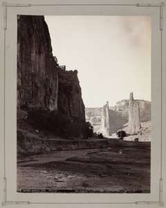 East Fork, fiume de Chelly, Arizona da John K. Hillers