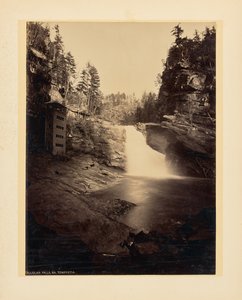 Cascate di Tallulah, Georgia. Tempestia. da John K. Hillers