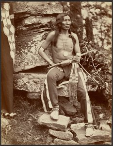Yellow Bear, della nazione Muscogee a Okmulgee da John K. Hillers