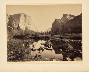 Valle dello Yosemite, California da John K. Hillers
