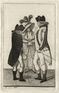 Il capitano Page; il capitano Vicars; con un ammiratore di John Kay da John Kay