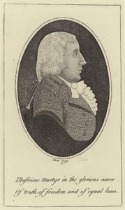 Ritratto di Thomas Muir da John Kay