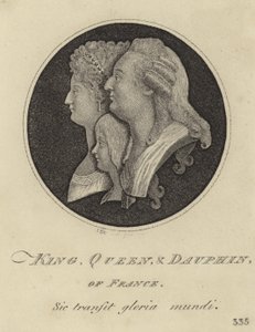 Il Re, la Regina e il Delfino di Francia da John Kay