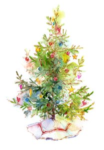 Albero di Natale con gonna