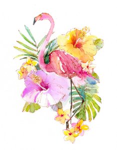 Collage tropicale da John Keeling