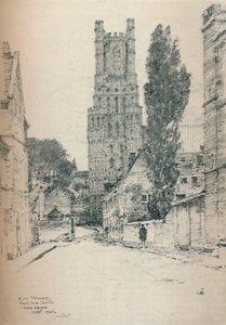 Torre di Ely, dal sud, 1924 da John Keppie