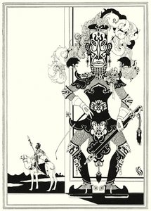 Illustrazione per La storia di Aladino e la lampada meravigliosa (litografia)