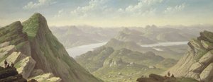 Vista nord-ovest da Ben Lomond