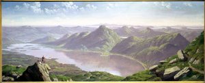 Vista sud-ovest da Ben Lomond da John Knox