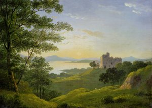 Tramonto nelle Highlands occidentali, c.1820