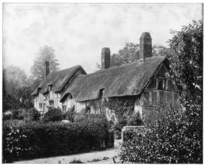 Cottage di Anne Hathaway, Stratford-On-Avon, Inghilterra, fine XIX secolo