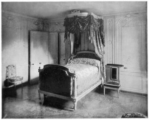 Boudoir di Maria Antonietta, Trianon, Versailles, fine XIX secolo da John L. Stoddard
