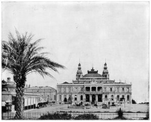 Casinò, Monte Carlo, fine XIX secolo da John L. Stoddard
