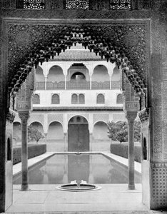 Corte dei Mirti, Alhambra, Spagna da John L. Stoddard