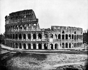 Esterno del Colosseo, Roma, 1893