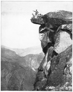 Glacier Point, Yosemite Valley, California, USA, fine XIX secolo